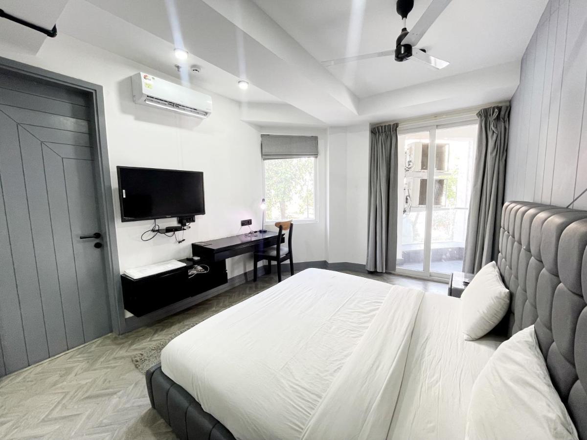 Bedchambers Serviced Apartments - Cyber City Gurgáon Kültér fotó