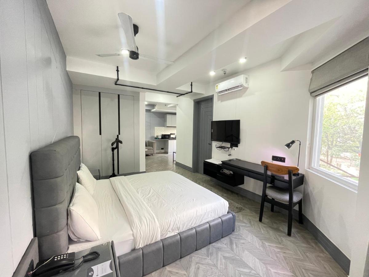 Bedchambers Serviced Apartments - Cyber City Gurgáon Kültér fotó