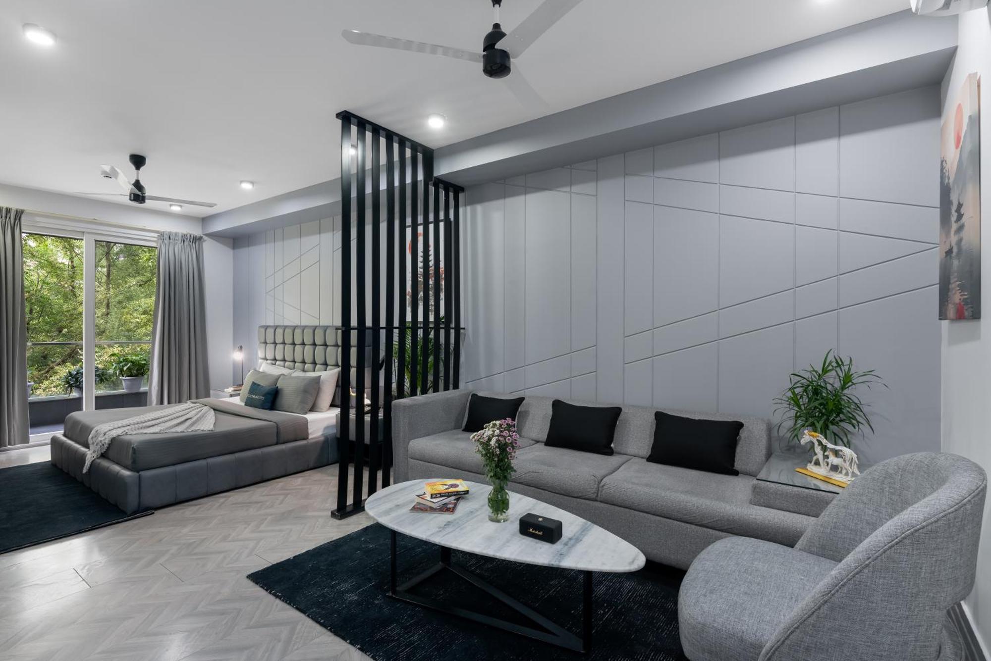Bedchambers Serviced Apartments - Cyber City Gurgáon Kültér fotó